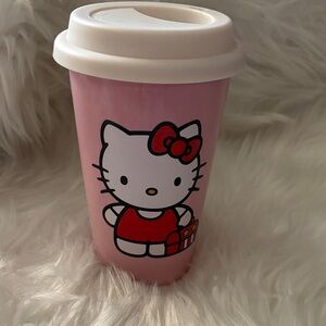 Hello Kitty Pink Coffee Travel Mug